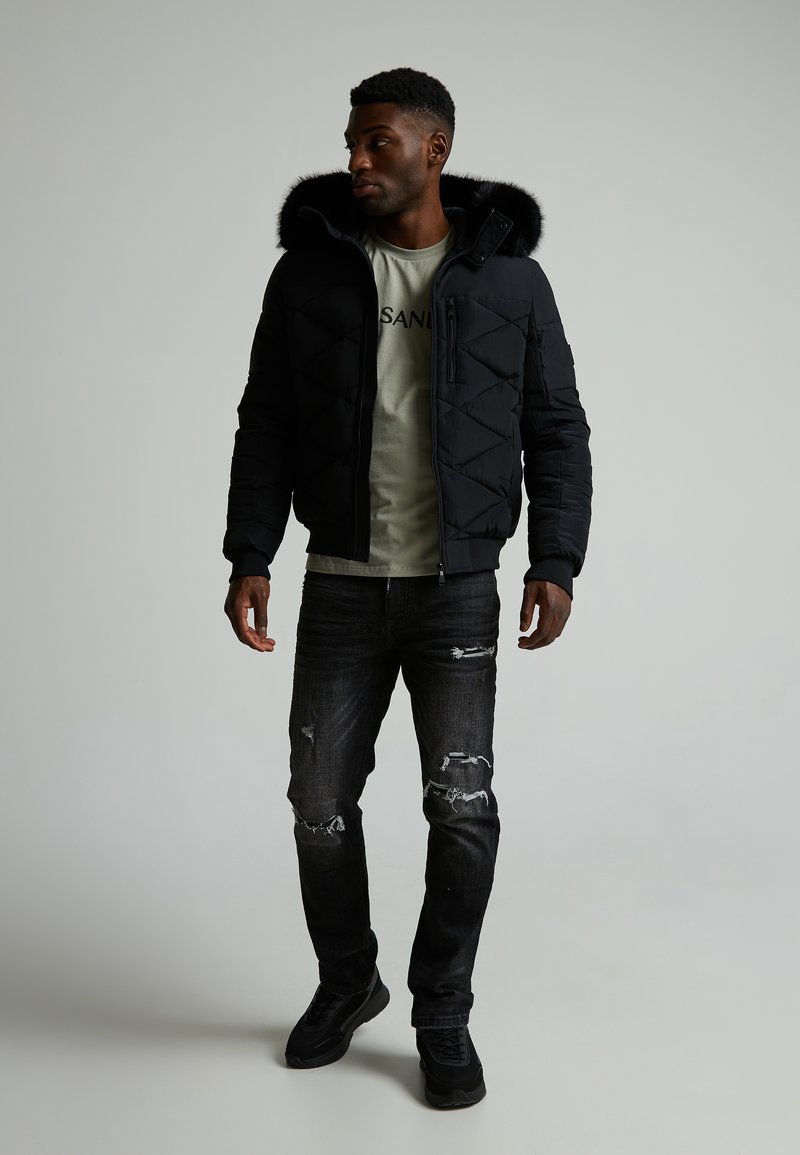 Alessandro Zavetti SABBATINI PUFFER BOMBER JACKET Winter jacket