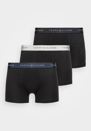 SIGNATURE TRUNK 3 PACK - Boksershorts - black/desert sky/silver-coloured