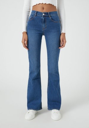 Jean bootcut - dark-blue denim