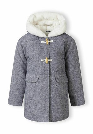 WOOL BLEND WITH HOOD - Abrigo de invierno - dark blue