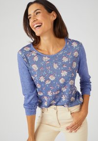 Damart CHAUDE FLEURI - Longsleeve - Blue Floral