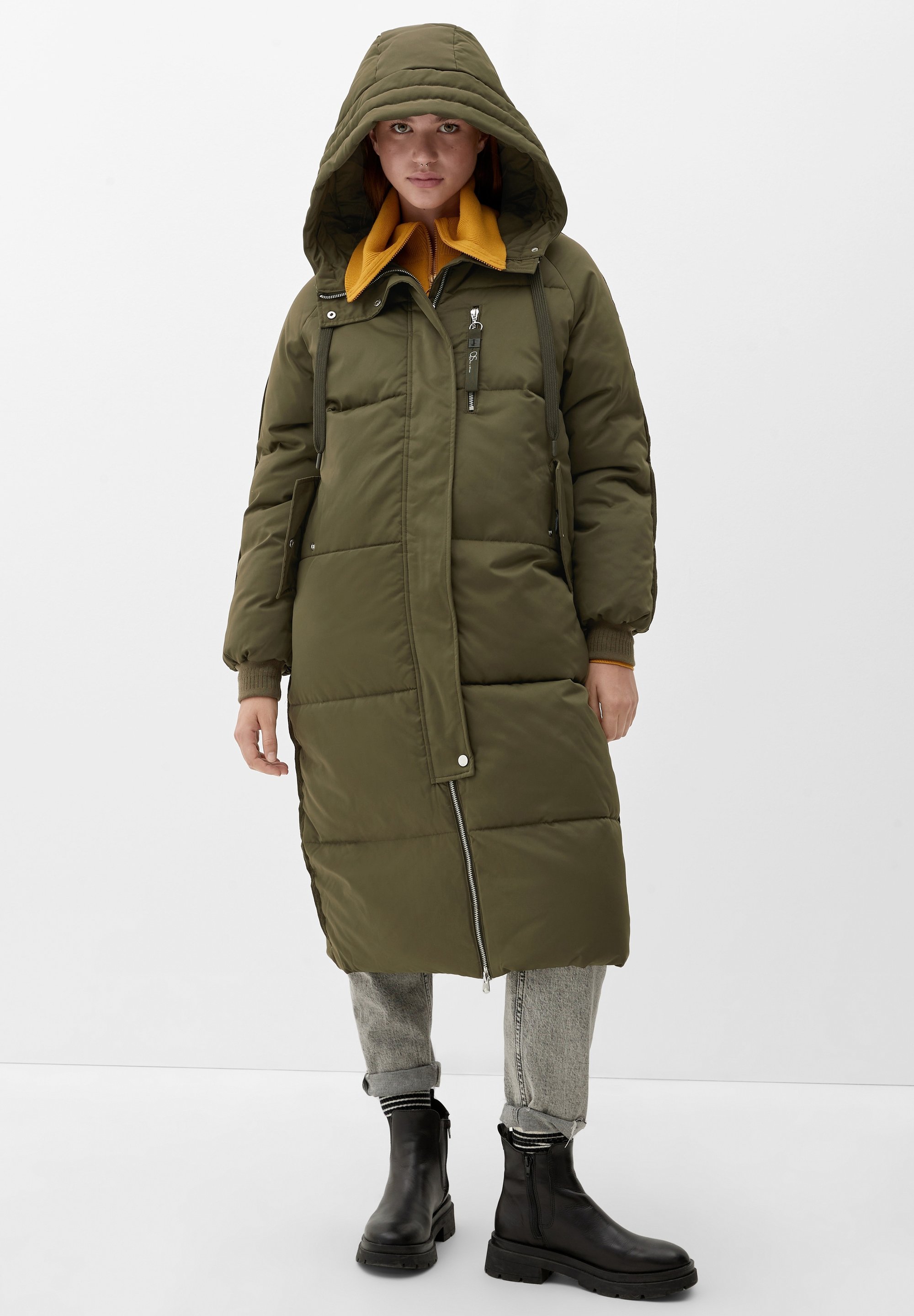 Superdry Qs Parka Damen GrÃ¼n Damen Jacke Qs By S Oliver Mantel