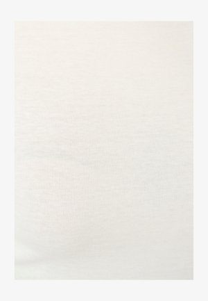 Tela de algodón de color beige claro con una textura de fina ribeteado, superficie lisa y sutiles variaciones en el tono, formando una apariencia uniforme.