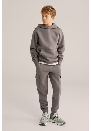 WE Fashion Felpa con cappuccio - taupe