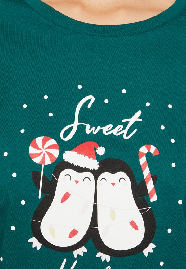 PCHANNIS CHRISTMAS GLITTER - Long sleeved top - botanical garden2