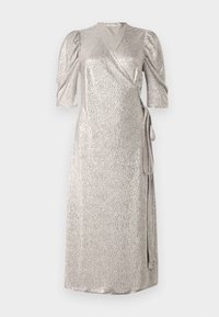 BLAKE SHIMMER DRESS - Päevakleit - mushroom silver