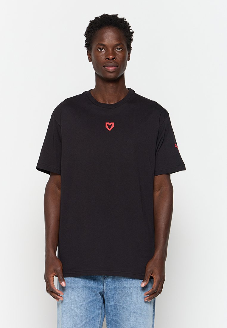 Puma T-shirt print zwart Puma T-shirt print zwart