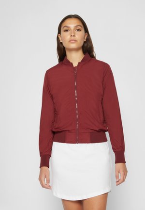 Bomber Jacket - burgundy