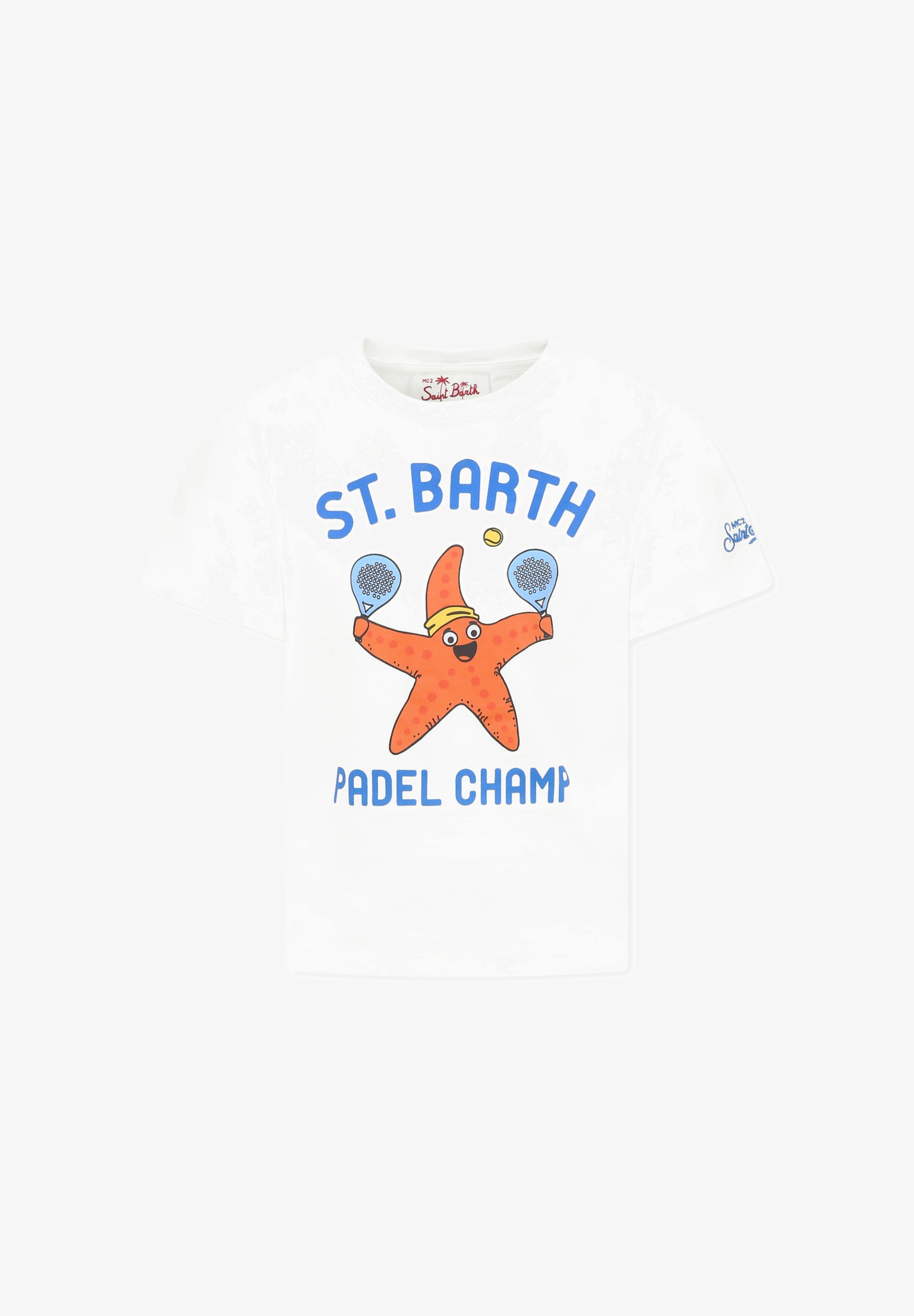 MC2 Saint Barth T-shirt con stampa white/bianco - Main Image