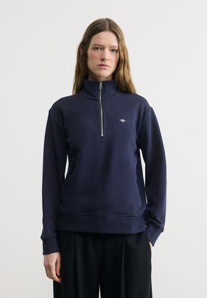 SHIELD HALF ZIP - Športni pulover - evening blue
