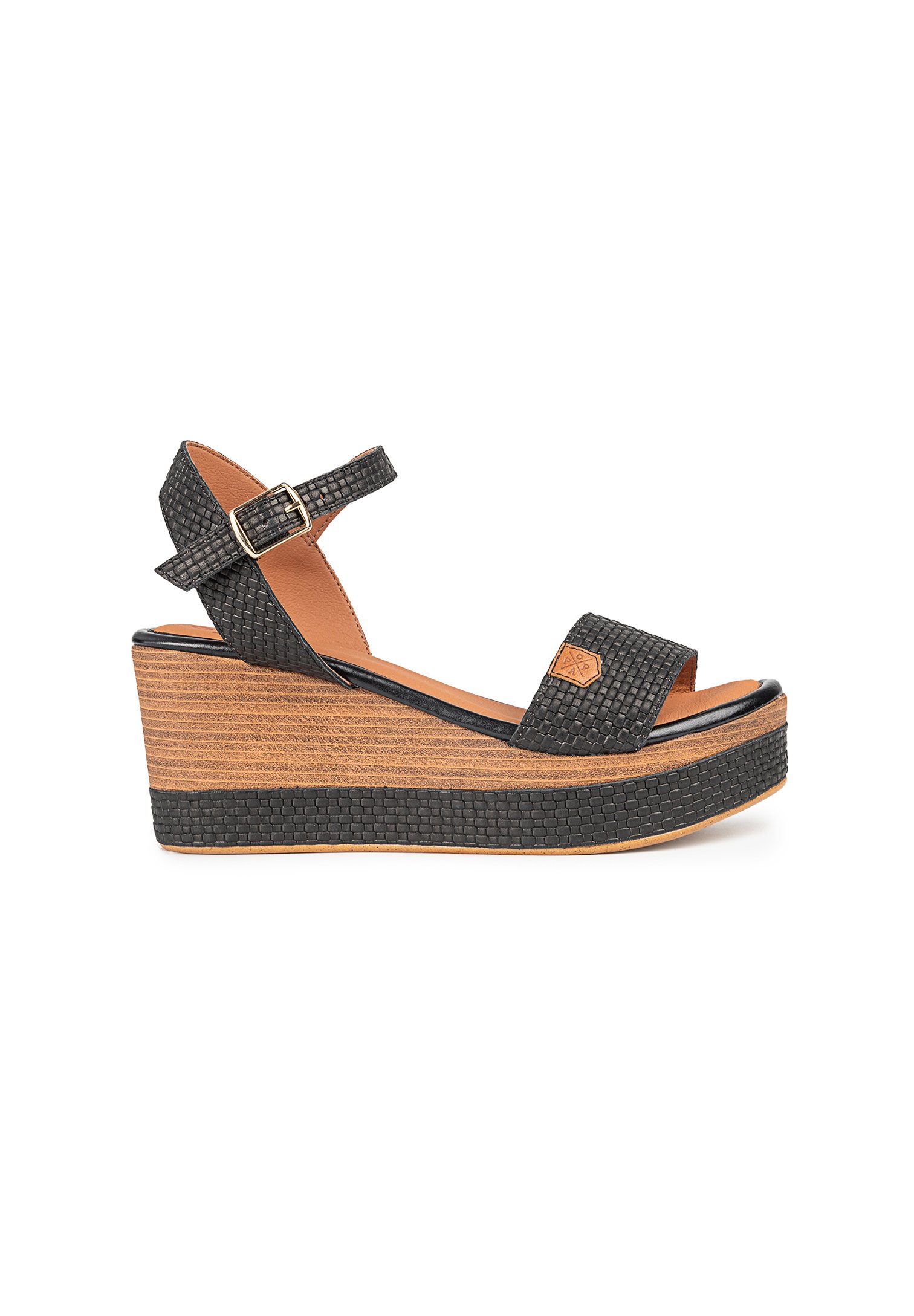 POPA Sandalias de tacón black/negro