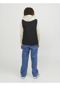 Jack & Jones Junior Strukirani kaput - black