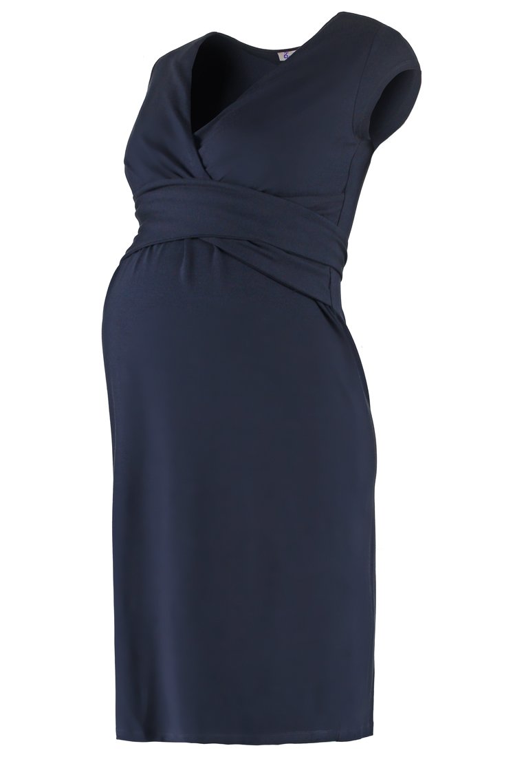 Queen Mum Jerseyjurk donkerblauw