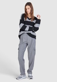 Marc Aurel Cargohose - grey melange