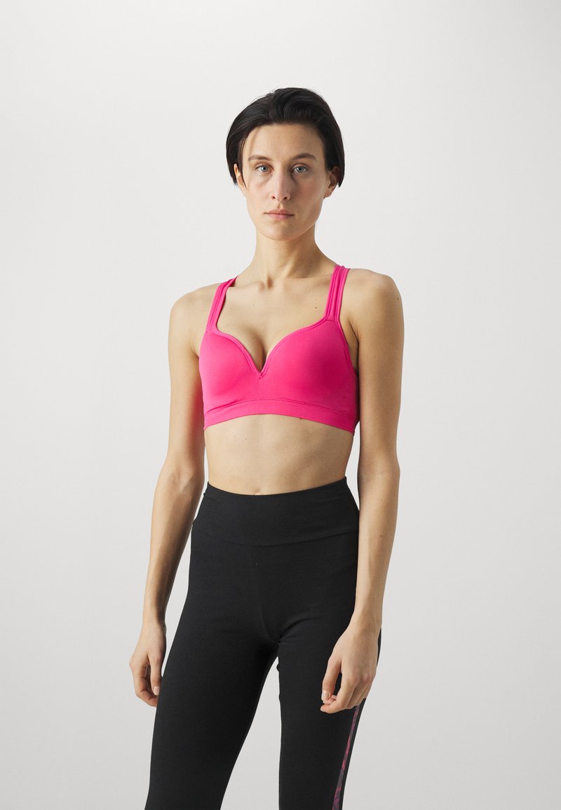 ONLY Play ONPMARTINE SEAMLESS BRA OPUS - Športni modrček s srednjo podporo - raspberry sorbet