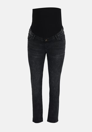 Anna Field MAMA by Zalando, SKINNY STRETCH - Jean droit - black