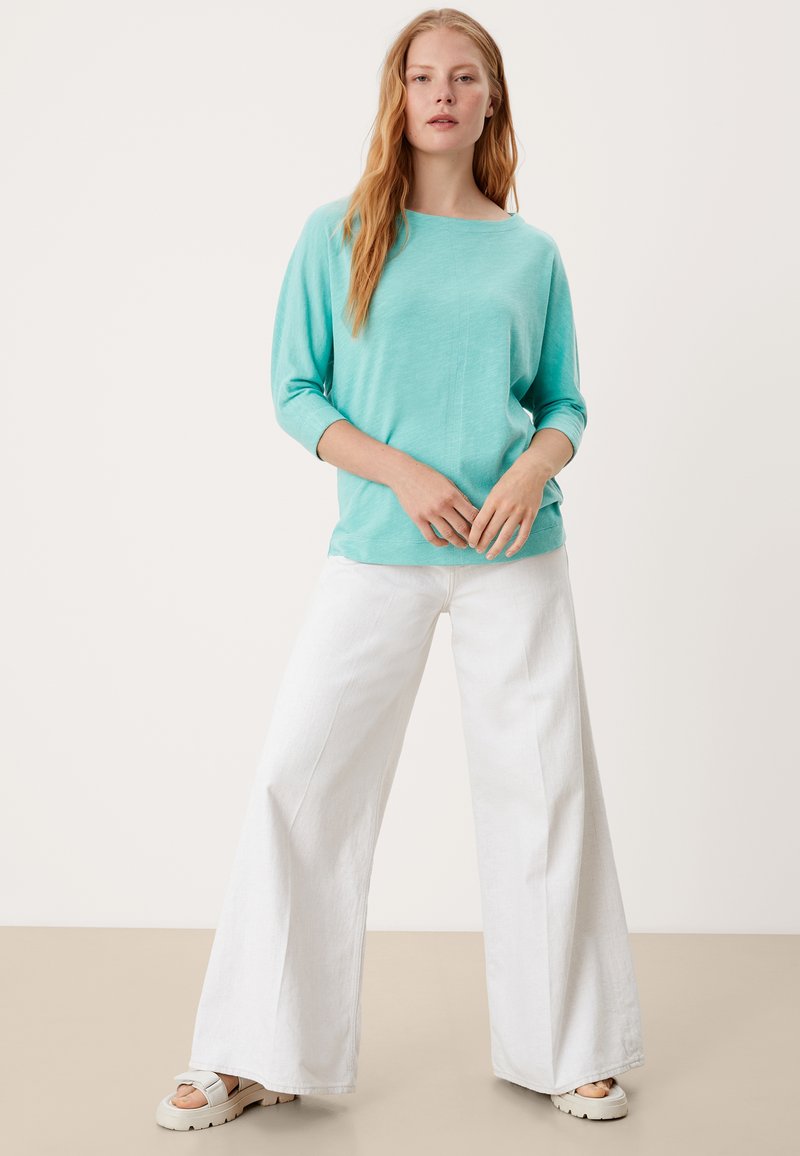 Damen T-Shirts | s.Oliver MIT 3/4-ARM Langarmshirt turquoise/petrol - TB95196 Damen T-Shirts | s.Oliver MIT 3/4-ARM Langarmshirt turquoise/petrol - TB95196