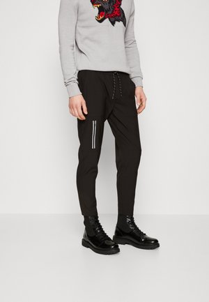 Pantalon cargo - black