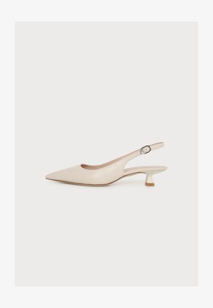 Stuart Weitzman, STUART SCULPT SLINGBACK - Escarpins - linen