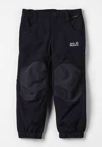 Jack Wolfskin RASCAL WINTER PANTS KIDS UNISEX - Friluftsshorts - black