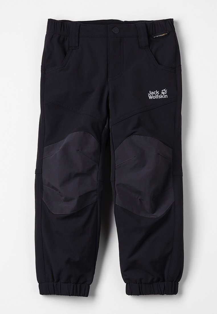 Jack Wolfskin RASCAL WINTER PANTS KIDS UNISEX - Friluftsshorts - black