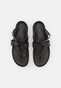Zign LEATHER - Varvassandaalit - black