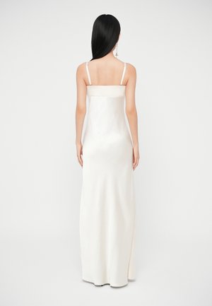 ralph lauren double faced satin dress Double-Faced Satin Slip Dress