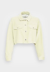 CROPPED SHACKET - Casaco de verão - green