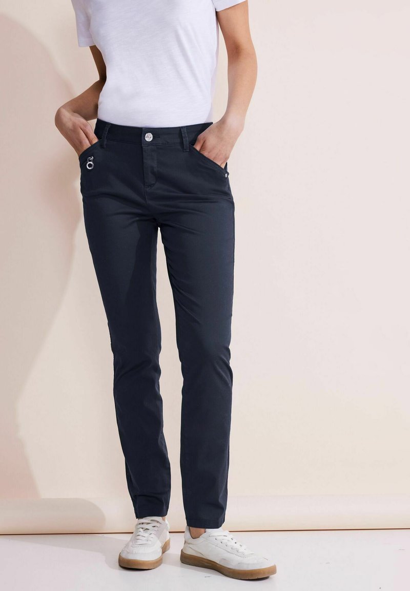 Street One CASUAL FIT  - Kalhoty - blau