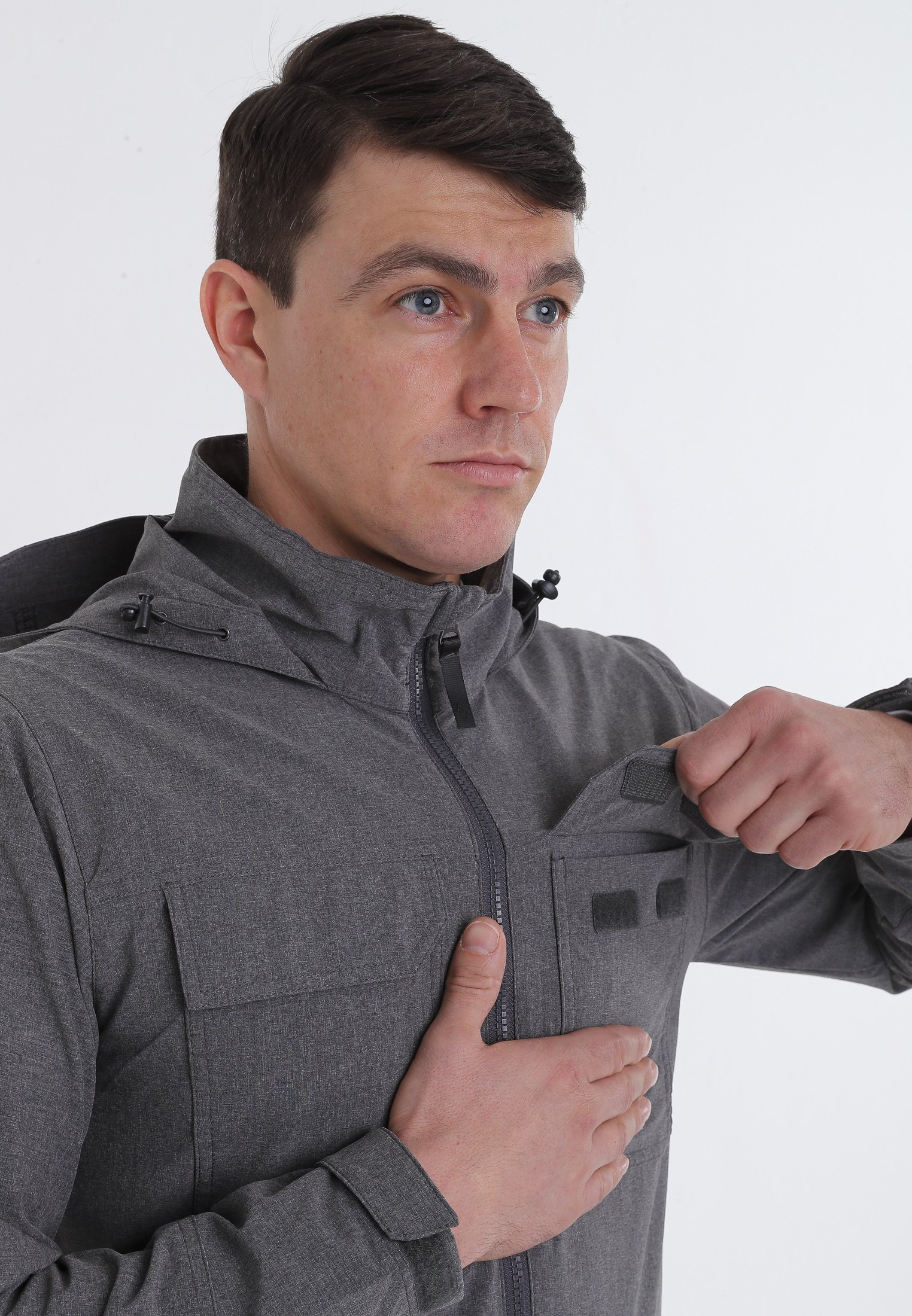 Eddie Bauer ATLAS STRETCH HOODED JACKET 