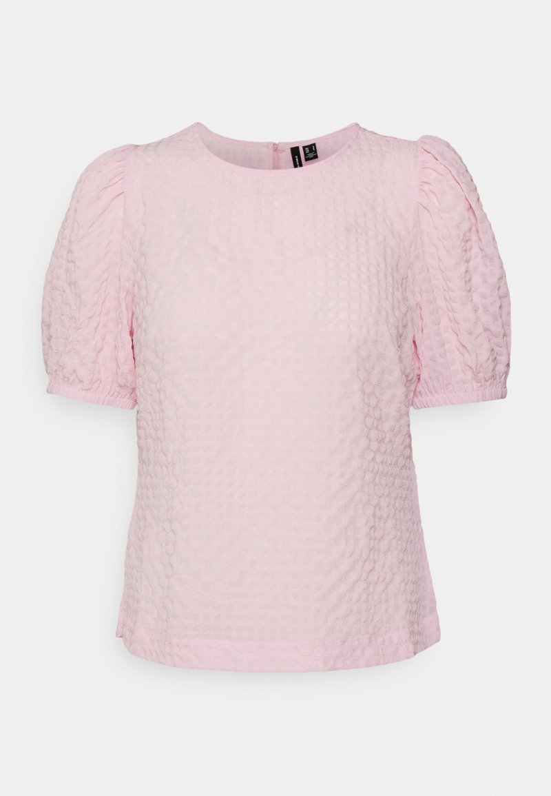 Vero Moda VMHOLLO O NECK - Blusa - cherry blossom