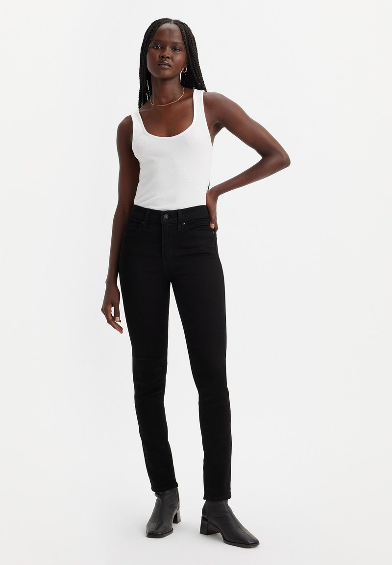 Jean Levi's Homme Skinny Noir - Taille W33 L34 - Coton Stretch - Occasion Très Bon état