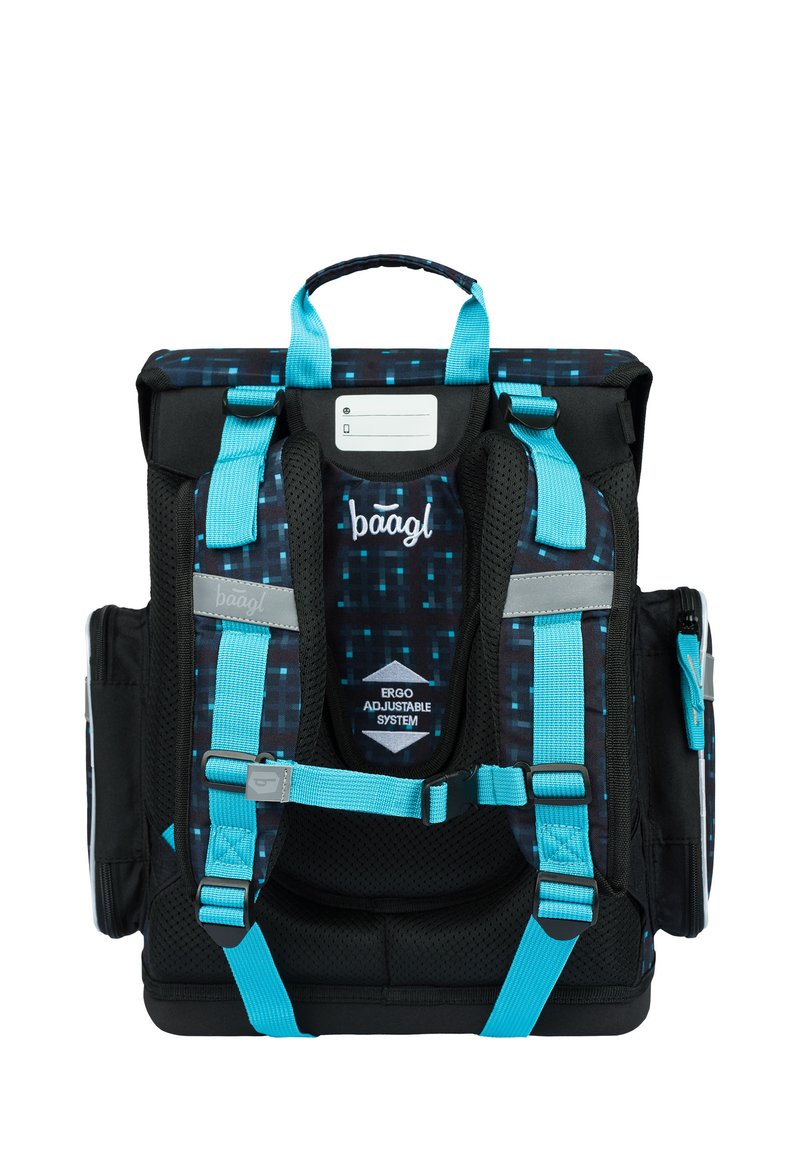 Cubic Set Of 3 School Backpack Set Girls 3 Pieces School Bag From 3rd Class Primary School Satchel With Chest Strap Ergonomic School Bag