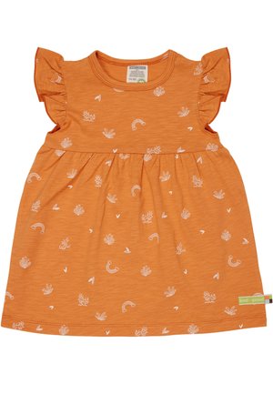 loud + proud SOMMERLICHES - Jerseykleid - orange