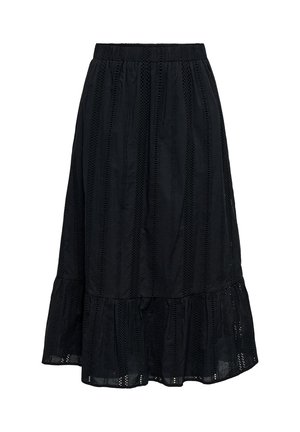 ONLY, ONLLIA Midi - A-lijn rok - black