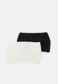 Zign 2 PACK - Kõrvasoojendajad - black/off-white