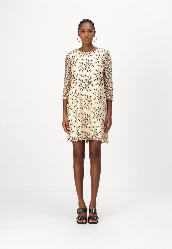 BOUVARDIABBCHISTA DRESS - Cocktail dress / Party dress - peach feather