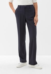 s.Oliver BLACK LABEL REGULAR - Stoffhose - dark navy