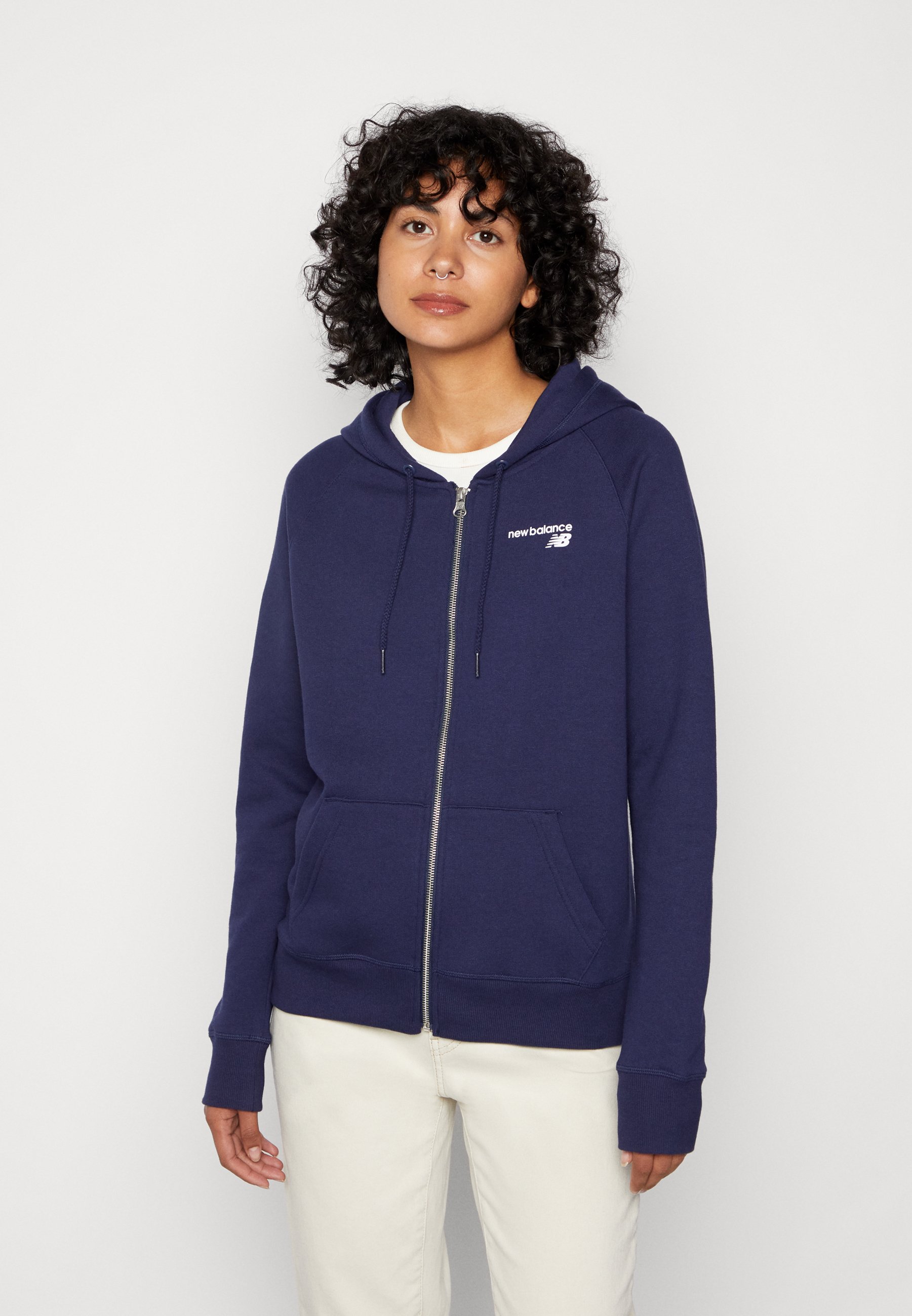 New Balance CLASSIC CORE FASHION - Sweatjacke - pigment/dunkelblau  