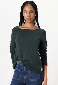 Marc O'Polo DENIM LONGSLEEVE - Top s dlhým rukávom - evergreen