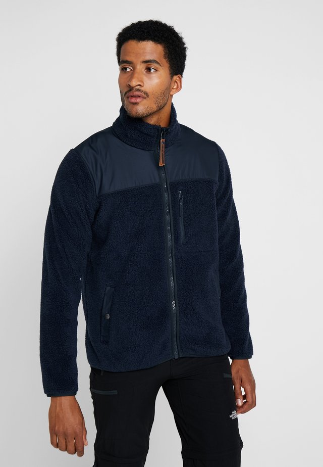 PILE JACKET - Fleece jacket - navy