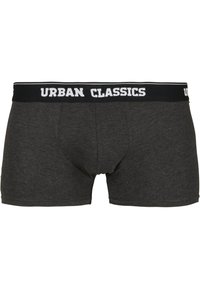 Urban Classics 5 PACK - Uske bokserice - wht dgrn char logo aop blk