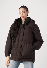 Vero Moda VMSAGA JACKET - Casaco de inverno - chocolate torte