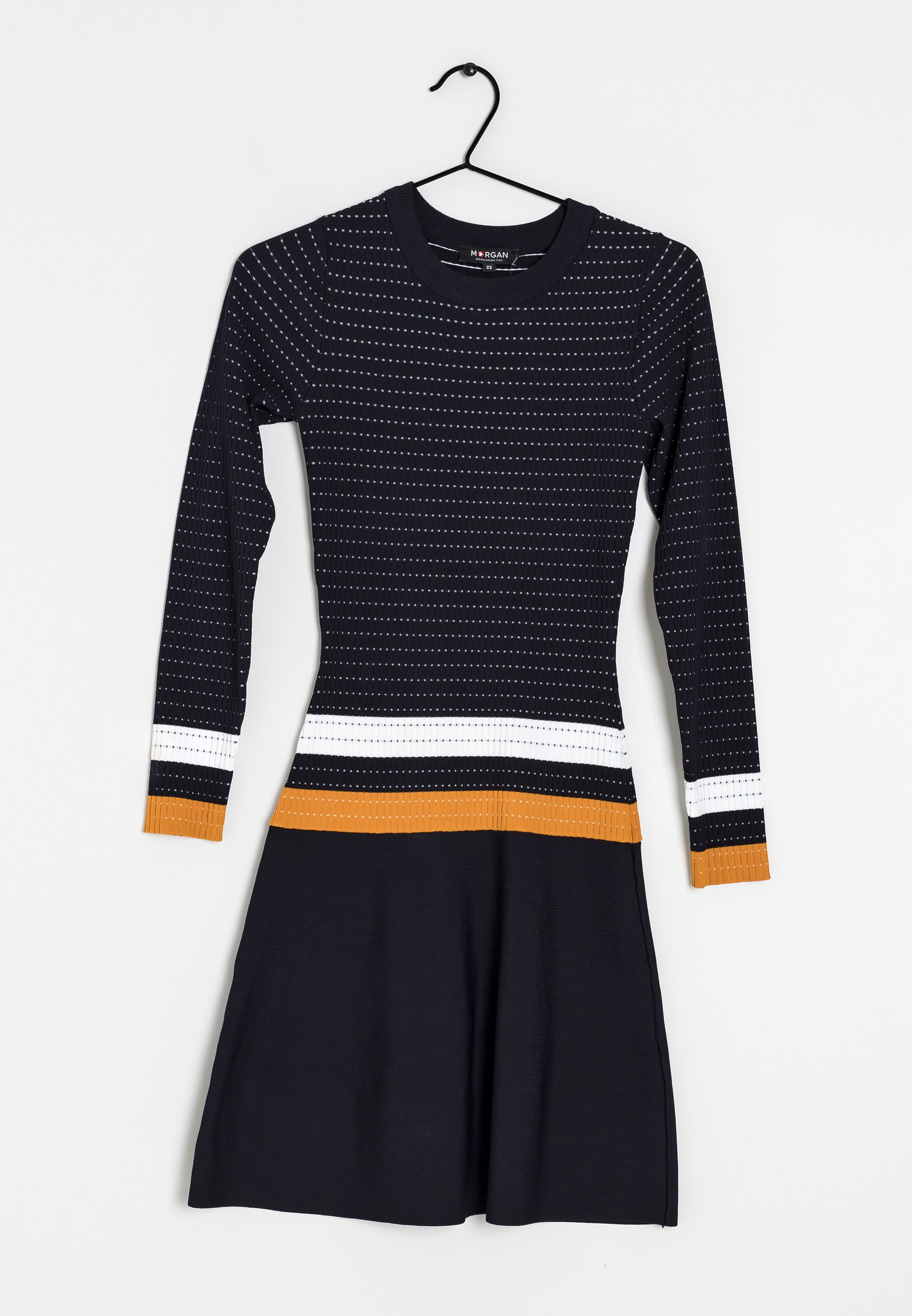 Morgan Robe pull blue/bleu (Seconde main) ZALANDO