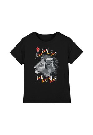 Cotton Soul, HARRY POTTER GRYFFINDOR LINES UNISEX - Print T-shirt - black