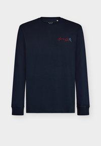 PRINTED LONGSLEEVE - Flisinis džemperis - sky captain blue