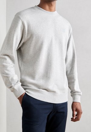 Collegepaita - mottled light grey