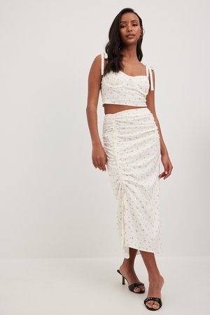 NA-KD CUP STRAP DETAIL - Μπλούζα - spaced pink tulip