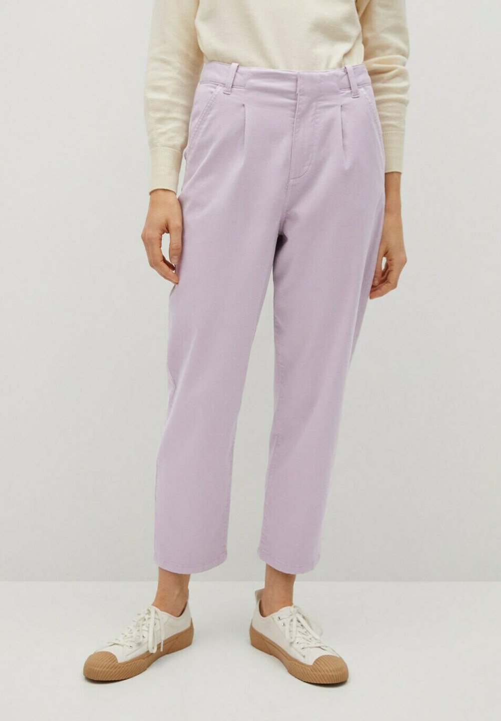 Mango MAURO - Pantalones - licht/pastelpaars/morado - Zalando.es