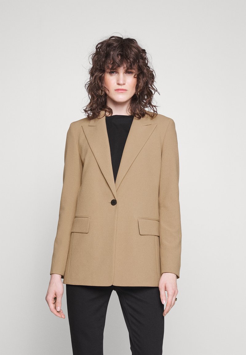 HUGO ASERANA Blazer pastel brown/light brown Zalando.co.uk